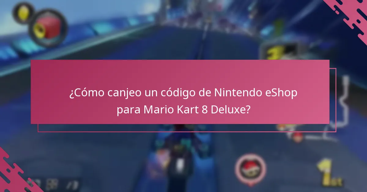 ¿Qué limitaciones debo tener en cuenta al canjear códigos de eShop?