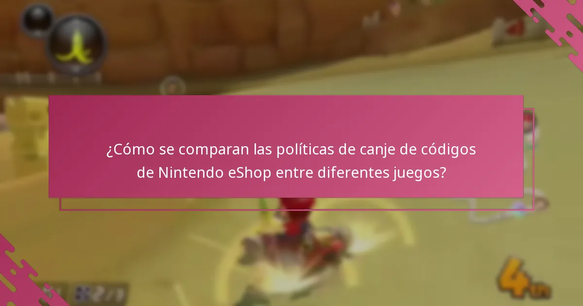 ¿Con qué frecuencia se pueden usar los códigos de Nintendo eShop para Mario Kart 8 Deluxe?