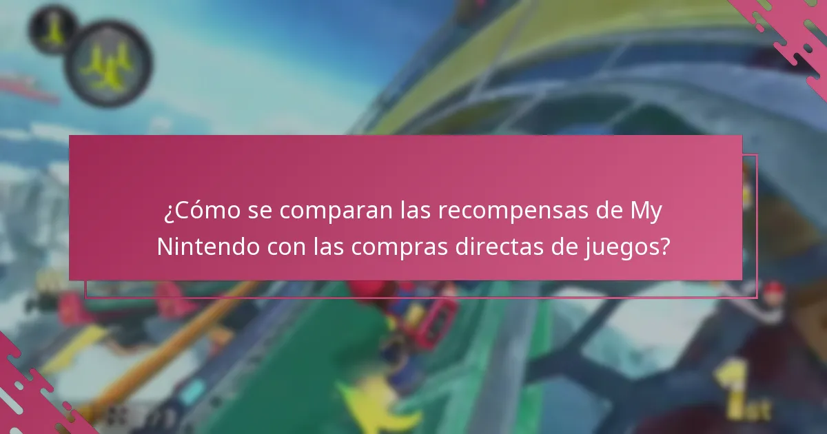¿Quién es elegible para las recompensas de My Nintendo para mejoras de juegos?