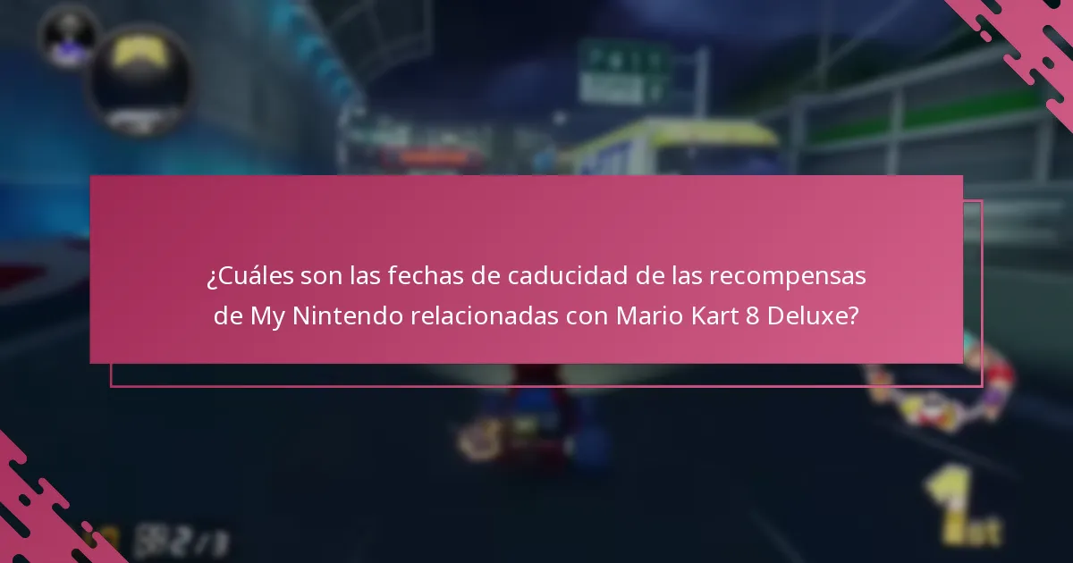 ¿Cómo se compara el sistema de recompensas de My Nintendo para Mario Kart 8 Deluxe con otros juegos de Nintendo?
