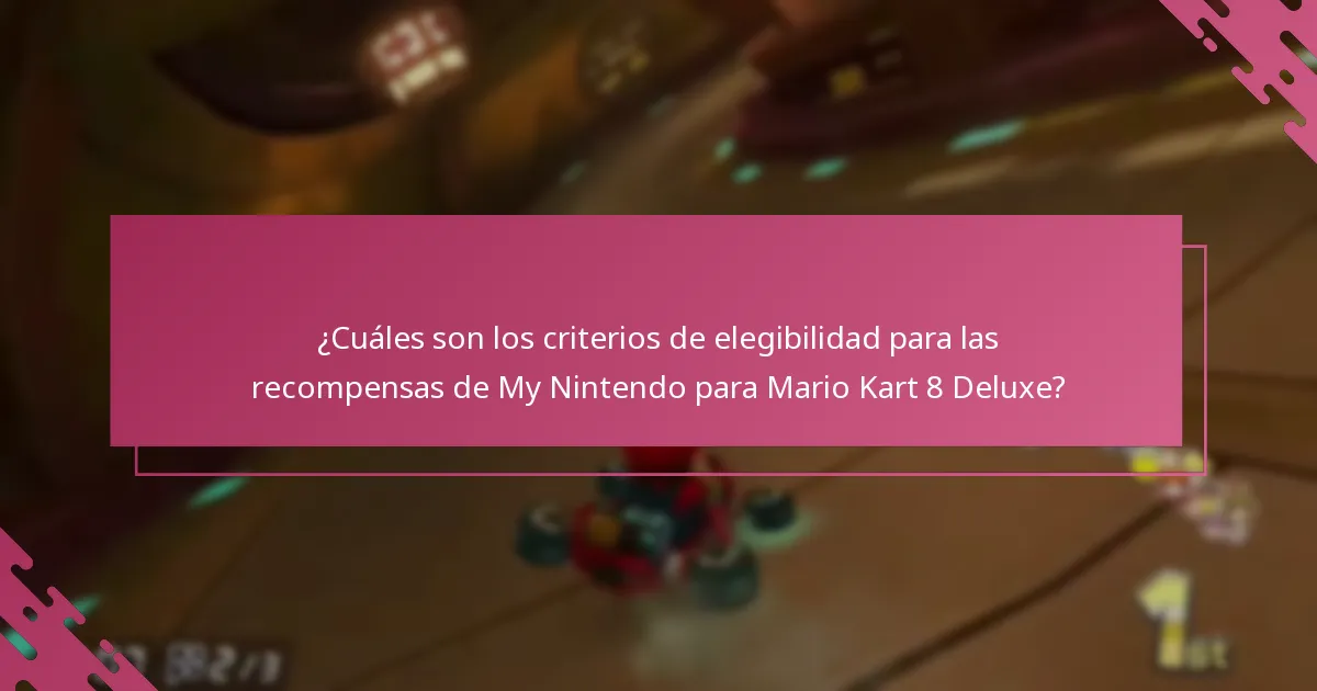 ¿Cómo pueden los usuarios canjear sus recompensas de My Nintendo para Mario Kart 8 Deluxe?