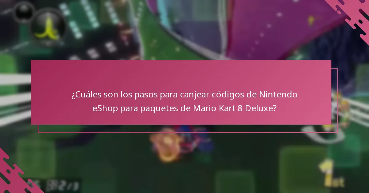 ¿Cuáles son las limitaciones de los códigos de Nintendo eShop para paquetes?
