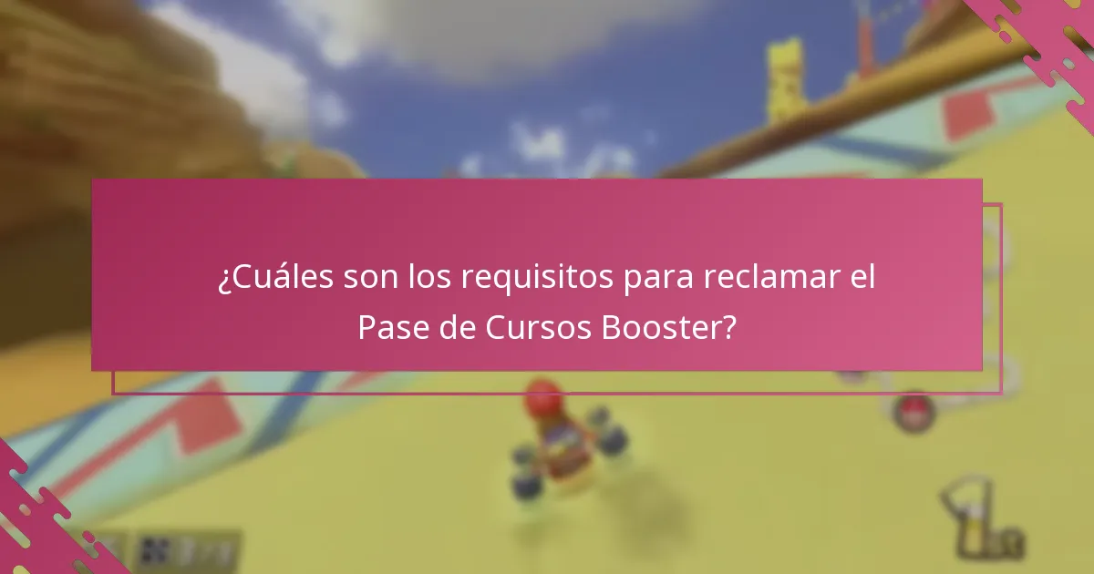 ¿Cómo reclamar el Pase de Cursos Booster?