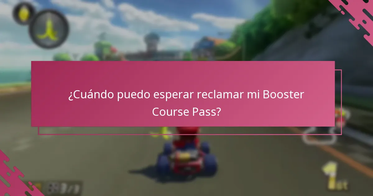 ¿Cuáles son las preguntas comunes sobre la reclamación del Booster Course Pass?